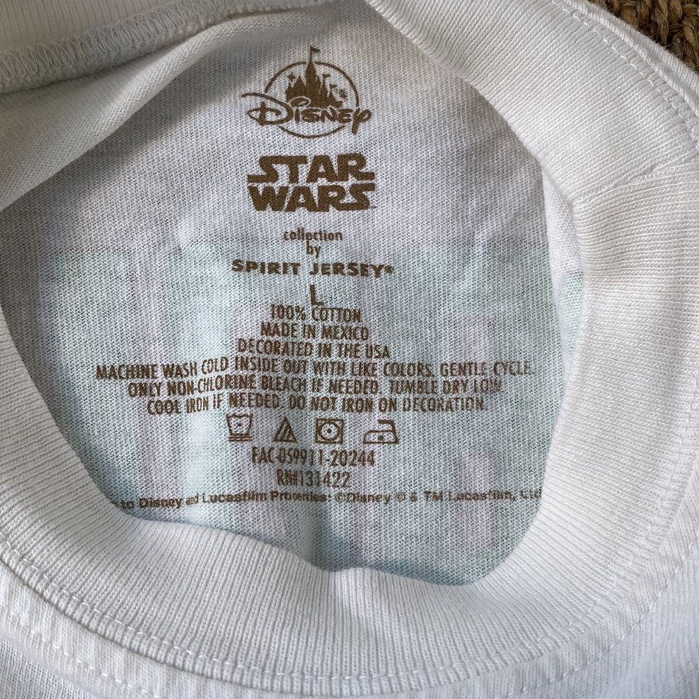 Grogu baby yoda Disney Star Wars spirit jersey mandalorian - Picture 3 of 3